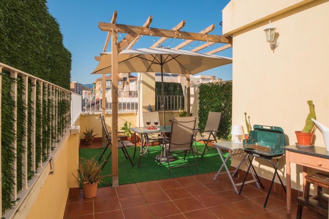 Elegant Duplex P/3 In Malaga With Terrace And Wifiアパートメント エクステリア 写真